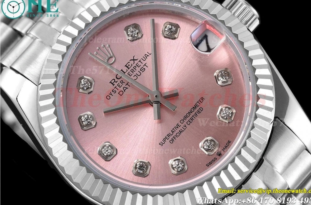 Datejust 278274 Dia GDF MY8215 SS SS Pink 31mm 0329